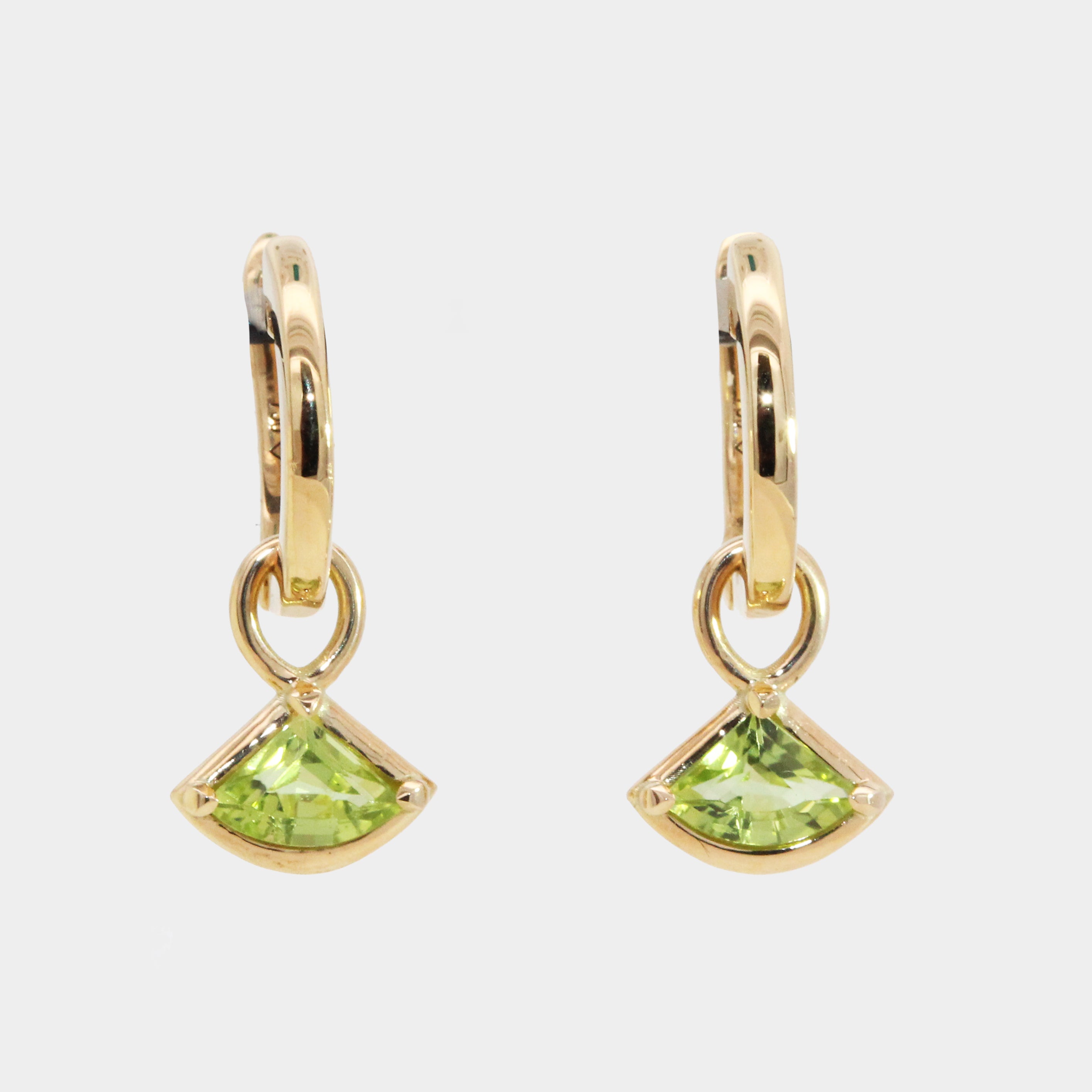 Gold & Garnet earrings | A.R. Ullmann